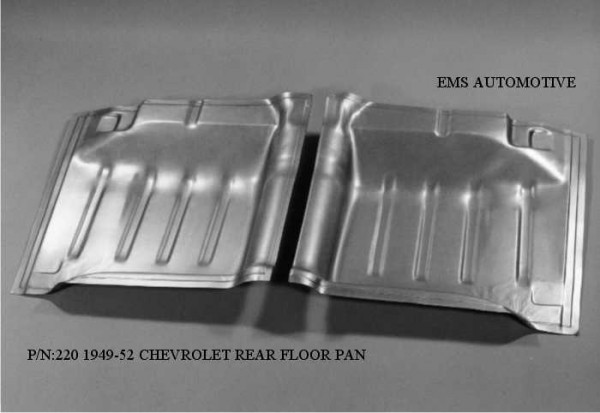 REAR FLOOR PANS