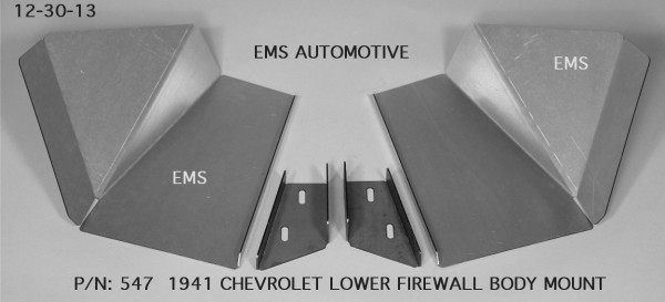 LOWER FIREWALL BODY MOUNT KIT