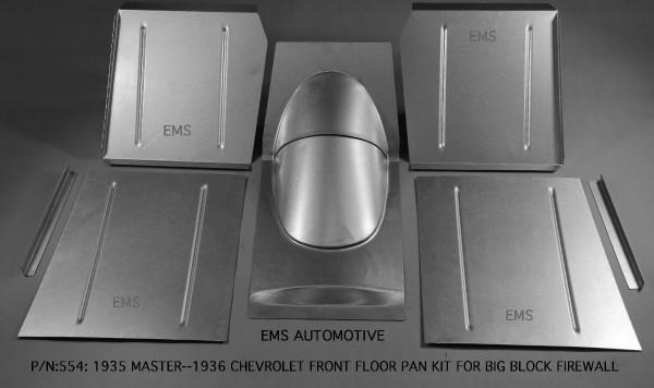 FRONT FLOOR PAN KIT FOR BIG BLOCK FIREWALL