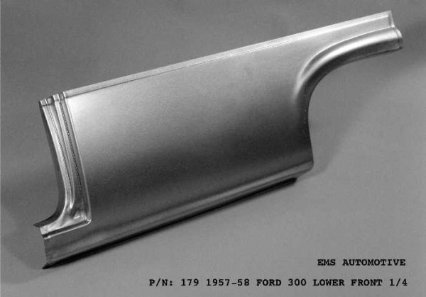 LOWER FRONT 1/4 PANEL LOWER FRONT 1/4 PANEL