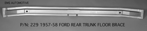 Rear Trunk Floor Brace