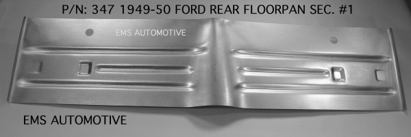 REAR FLOOR PAN REAR FLOOR PAN