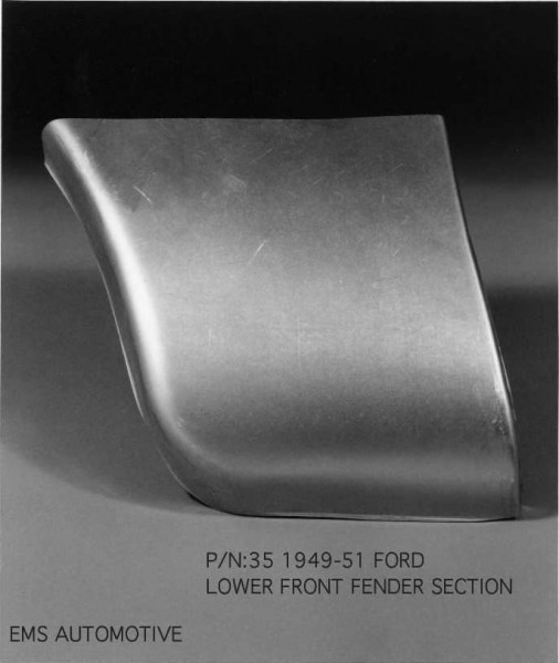 LOWER FENDER SECTION LOWER FENDER SECTION