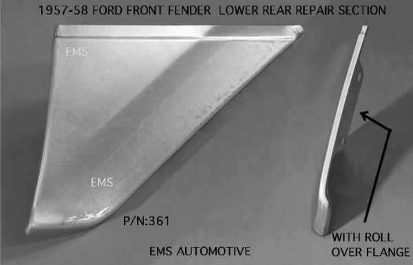 LOWER FENDER REPAIR SECTION LOWER FENDER REPAIR SECTION