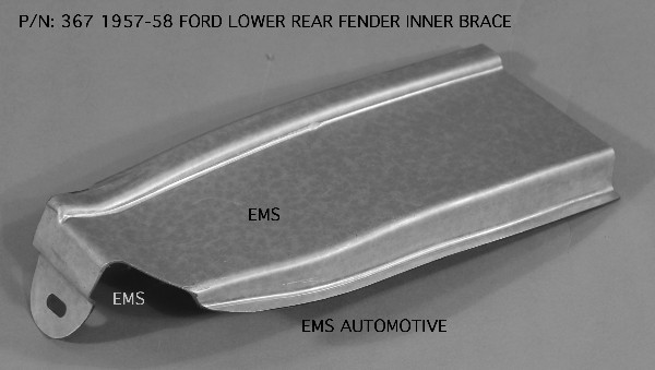 INNER BRACE LOWER FRONT FENDER INNER BRACE LOWER FRONT FENDER