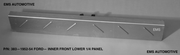 INNER LOWER FRONT 1/4 PANEL  2DR SEDAN, CONVERT, HARDTOP