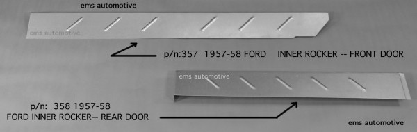 INNER ROCKER PANEL - FRONT DOOR INNER ROCKER PANEL - FRONT DOOR