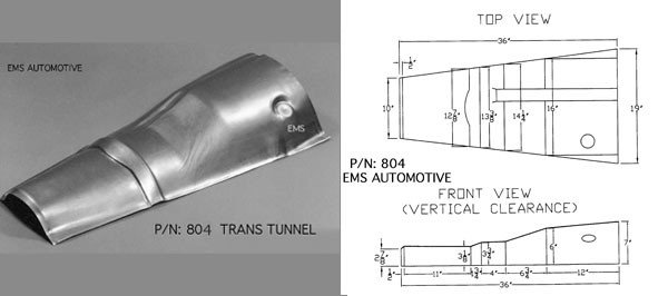 TRANSMISSION TUNNEL TRANSMISSION TUNNEL